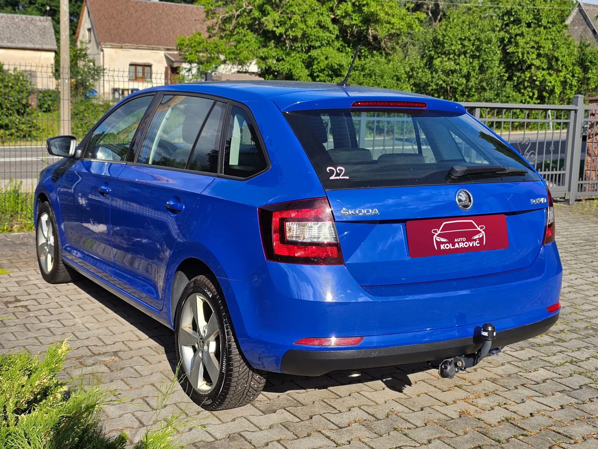 Škoda Rapid 1.0 TSi (2018, Modrá) – fotografie vozidla 7 z 22